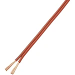 TRU COMPONENTS 1572357 opletenie / lanko LiY-Z 2 x 2 mm² červená, čierna 10 m