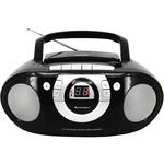 soundmaster SCD5100SW CD-rádio FM AUX, CD, kazeta   čierna