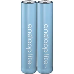 Panasonic eneloop Lite HR03 mikrotužkový akumulátor typu AAA  Ni-MH 550 mAh 1.2 V 2 ks