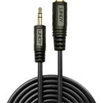 LINDY 35652 jack audio predlžovací kábel [1x jack zástrčka 3,5 mm - 1x jack zásuvka 3,5 mm] 2.00 m čierna