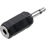 SpeaKa Professional SP-7870296  jack audio adaptér [1x jack zástrčka 3,5 mm - 1x jack zásuvka 3,5 mm] čierna