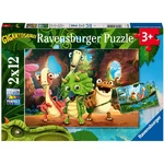 Ravensburger puzzle Gigantosaurus 2x12 dílků