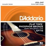 D'addario Eft15 Struny Do Gitary Akustycznej