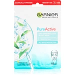 Garnier Skin Naturals Pure Active plátenná maska s čistiacim efektom 28 g