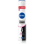 NIVEA Black & White Invisible Clear antiperspirant v spreji pre ženy 200 ml