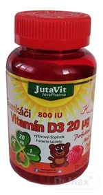 JutaVit Gumkáči Vitamín D3 20 µg Kids