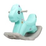 Plastic Baby Rocking Horse Toddler Riding Toy Children Gift for 0-6 Years Old