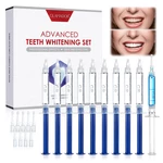 Teeth Whitening Kit Professional Peroxide Dental Bleaching Set Oral Whitening Soothing Gel Kit