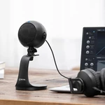BOYA BY-PM300 Professional Desktop USB Microphone with Gain Control Type-C/3.5mm Output for PC Computer for Recording Li