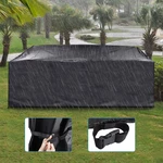 420D Oxford Polyester Patio Furniture Cover Waterproof Anti-UVDust Cover Windproof Anti-snow Furniture Cover