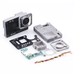 Flywoo FPV Camera Lite Case With BEC Board for GoPro Naked GP6 GP7 Action Camera