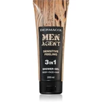 Dermacol Men Agent Sensitive Feeling sprchový gél 3v1 250 ml