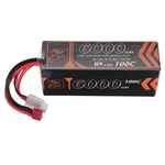 ZOP Power 15.2V 6000mAh 100C 2S LiPo Battery T Deans Plug for RC Car