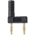 Stäubli KS2-12L/1SA/A spojovací konektor čierna Ø pin: 2 mm Rozostup hrotov: 12 mm 1 ks