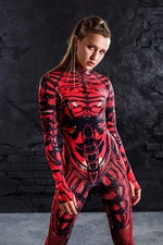 Red Fantasy Costume, Insect Costume, Alien Costumes for Women, Adult Halloween Costume, Sexy Halloween Bodysuit