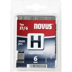 Jemná drôtená spona - typ 37 2000 ks Novus 105108500 Rozmery (d x š) 6 mm x 10.6 mm