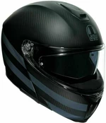 AGV Sportmodular Dark Refractive Carbon/Black XS Casca