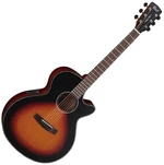 Cort SFX-E 3-Tone Satin Sunburst Elektroakustická gitara Jumbo