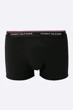 Boxerky Tommy Hilfiger 3-pak pánske,čierna farba,1U87903842
