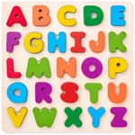 Woody Puzzle ABC masivní písmena na desce