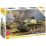 Zvezda Model Kit military Soviet tank destroyer SU-85 1:72