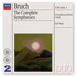 Salvatore Accardo, Gewandhausorchester, Kurt Masur – Bruch: The 3 Symphonies/Works for Violin & Orchestra