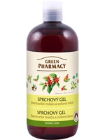 Sprchový gel Green Pharmacy - bambucké máslo a zelená káva - 500 ml