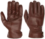 Stetson Zimné rukavice Stetson Conductive Gloves z kože kozliat - hnedé