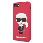 Kryt na mobil Karl Lagerfeld Full Body na Apple iPhone 7/8 (KLHCI8SLFKRE) červený kryt na mobil • určený pre Apple iPhone 7/8 • odolný materiál (plast