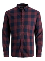 Jack&Jones Pánská košile JJEGINGHAM Slim Fit 12181602 Port Royale M