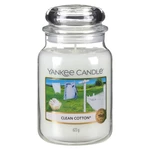 Yankee Candle Aromatická svíčka Clean Cotton 623 g