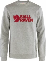 Fjällräven Logo Sweater M Grey/Melange S Bluza outdoorowa