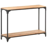 Console Table 43.3"x11.8"x29.5" Solid Acacia Wood