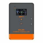 PowMr MPPT Solar Charger Controller 40A 30A 20A 12V 24V Solar Panel Controller LCD Display Various Load Control Modes