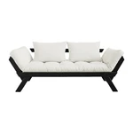 Rozkladacia pohovka so svetlobéžovým poťahom Karup Design Bebop Black/Natural Rozkladacia pohovka so svetlobéžovým poťahom Karup Design Bebop Black/Natural