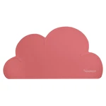 Tmavoružové silikónové prestieranie Kindsgut Cloud, 49 x 27 cm