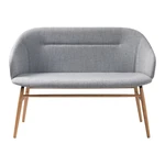 Sivá pohovka Unique Furniture Teno, šírka 121 cm