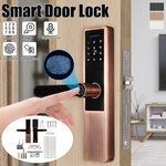 5V Aluminum Alloy Electronic Fingerprint Lock Smart Lock Door Lock Bedroom Anti-theft Door Lock Password Lock