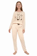 Cornette Rabbits 961/151 Dívčí pyžamo 110/116 růžová