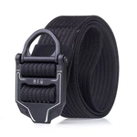 125cm AWMN R001 3.8cm Nylon Adjustable Heavy Duty Waist Strap Quick Release Buckle Military Tactical Belt