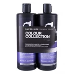 Tigi Catwalk Fashionista Violet dárková kazeta šampon 750 ml + kondicionér 750 ml pro ženy na blond vlasy