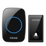 CACAZI FA60 Wireless Doorbell Self-powered Waterproof Intelligent Home Door Ring Bell Receiver Transmitter