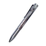 IPRee® Multifunction Tactical Pen TC4 Titanium Alloy Pocket Anti-skid Writing Pen Window Breakers Waterproof Outdoor Cam