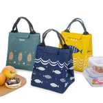 Fashion Oxford Portable Picnic Storage Thermal Lunch Bags Insulated Cooler Box