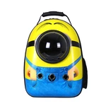 Cat Carrier Bag PC Material Waterproof Breathable Backpack Travel Bag Space Capsule for Pet