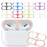 Bakeey Ultra Thin Dust-proof Earphone Storage Case Metal Protective Film Sticker Dust Guard for Apple Airpods 3rd Genera