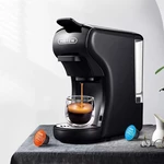 HiBREW H1A 3 IN 1 Expresso Coffee Machine Compatible with Dolce Gusto Ground Coffee 220V-240V 1450W Fast Heating Auto Po