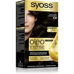 Syoss Oleo Intense permanentná farba na vlasy s olejom odtieň 2-10 Black brown 1 ks