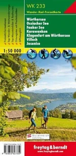 WK 233 Wörthersee, Ossiacher See, Faaker See 1:50 000 / turistická mapa