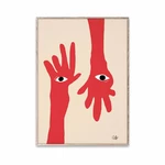 PAPER COLLECTIVE Plakát Hamsa Hands